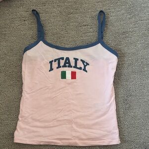 Edikted Pink Camisole with Blue Straps